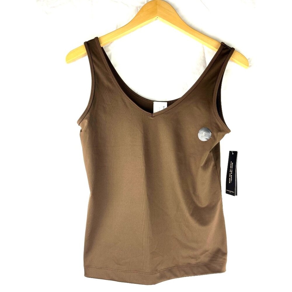 Banana Republic Brown Tank Top, Women's Size Small Petite